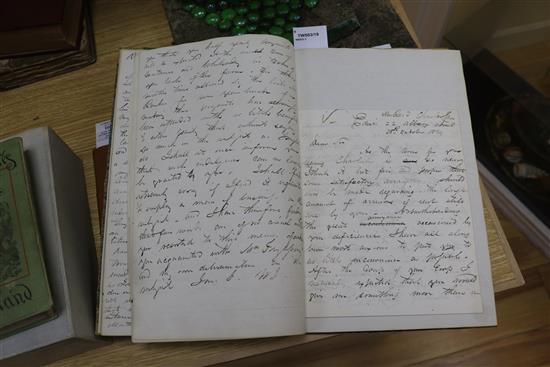 A small collection of 18th and 19th century books,